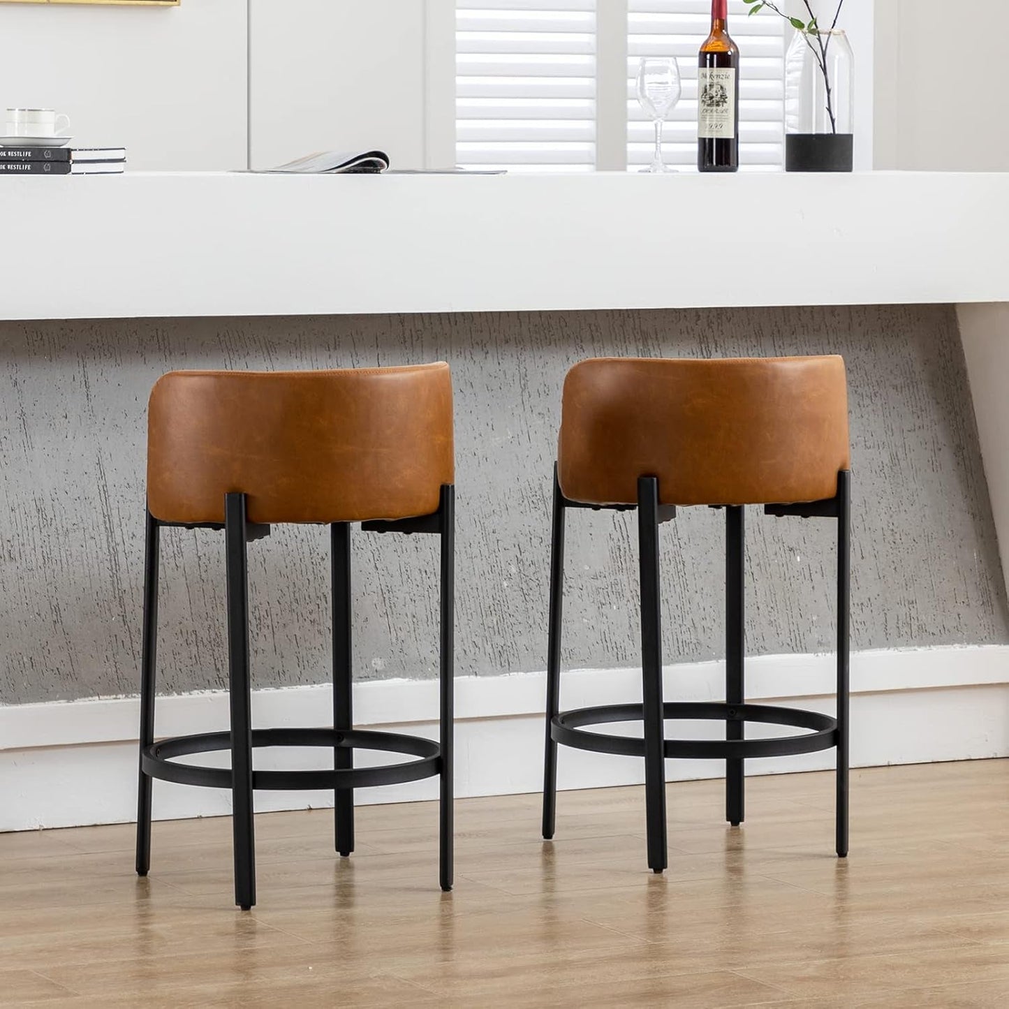 OrbitSeat 26" Round Counter Stools – Set of 2