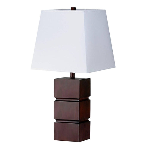 ElmGlow 27" Brown Table Lamp