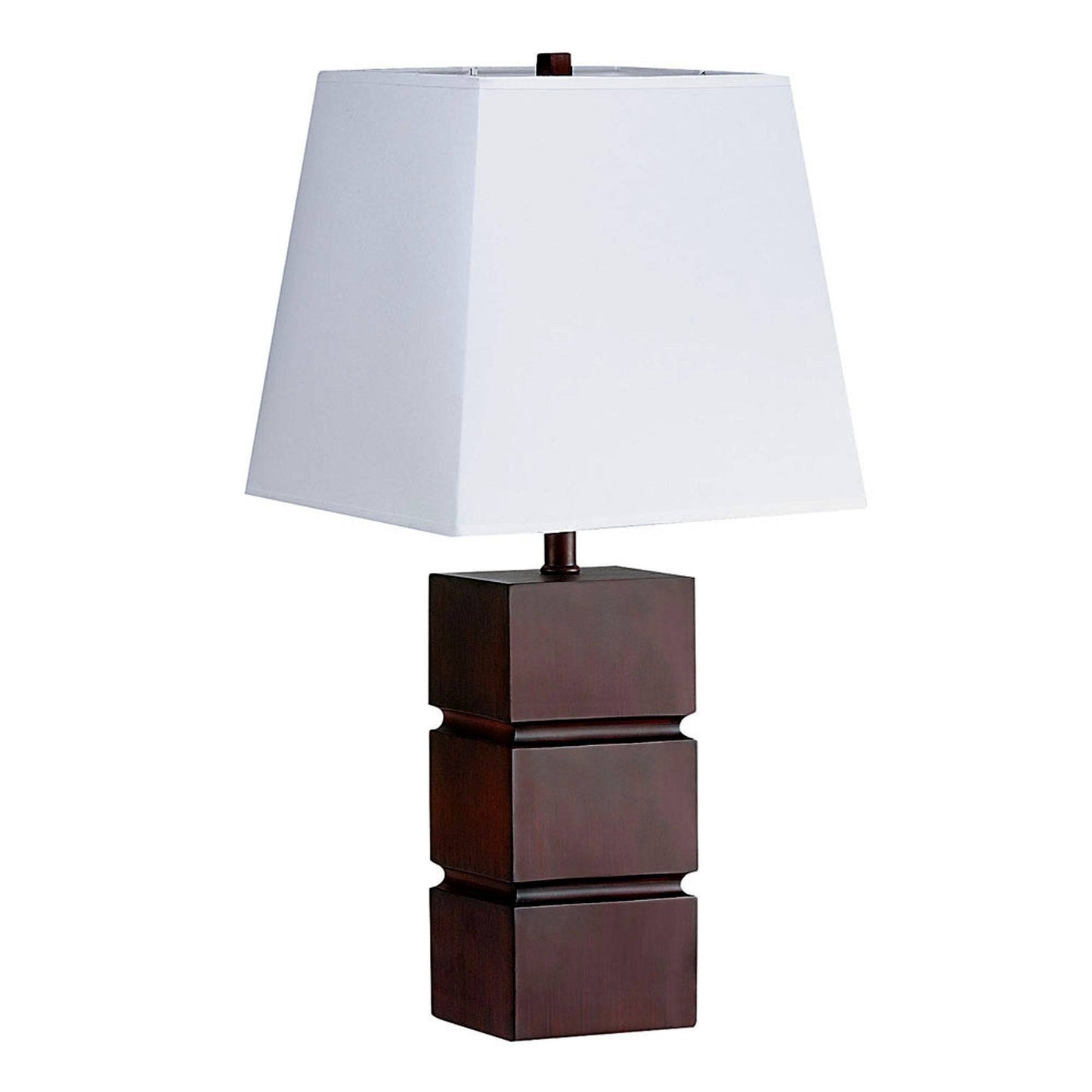 ElmGlow 27" Brown Table Lamp