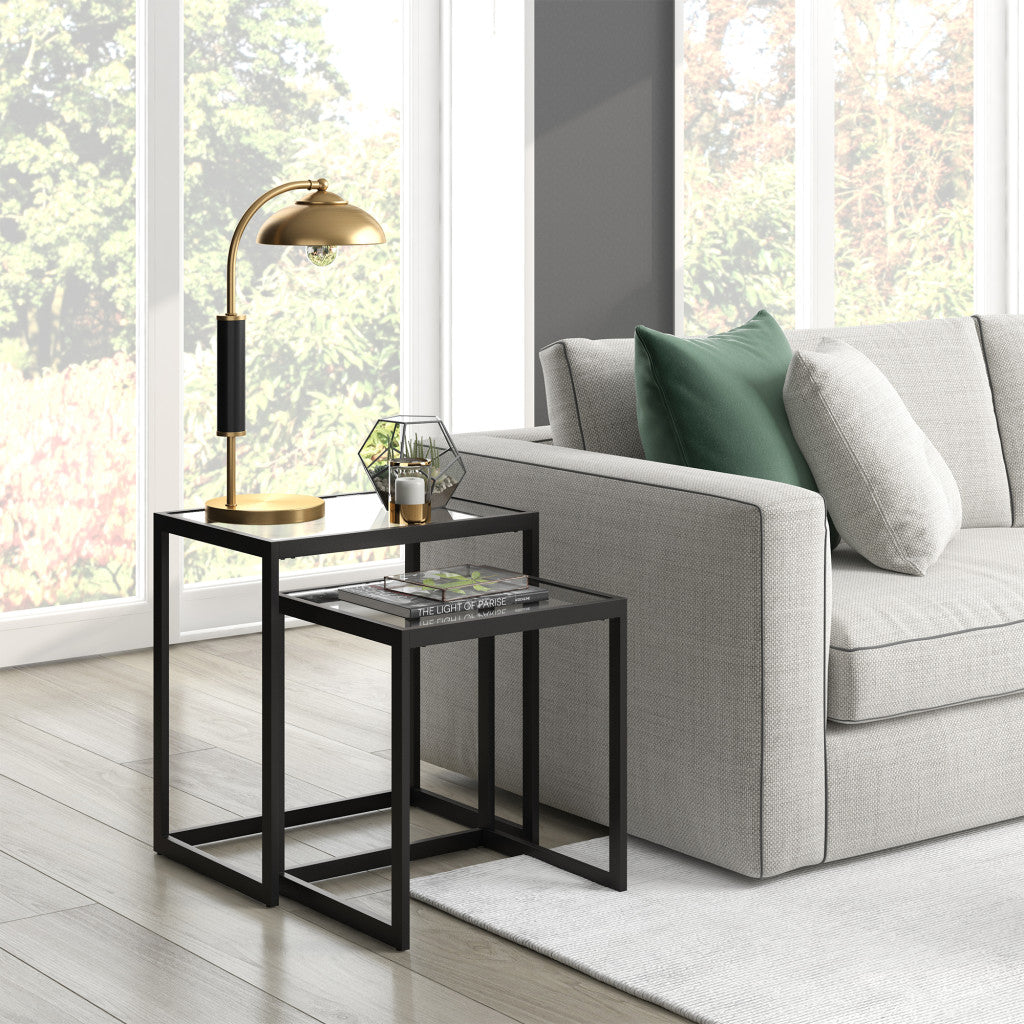 AuroraDesk 24" Gold & Black Dome Desk Lamp
