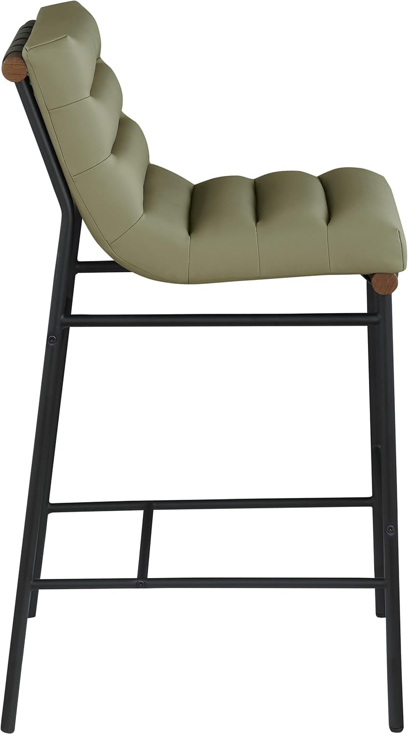 Verde 26" Vegan Leather Counter Stool