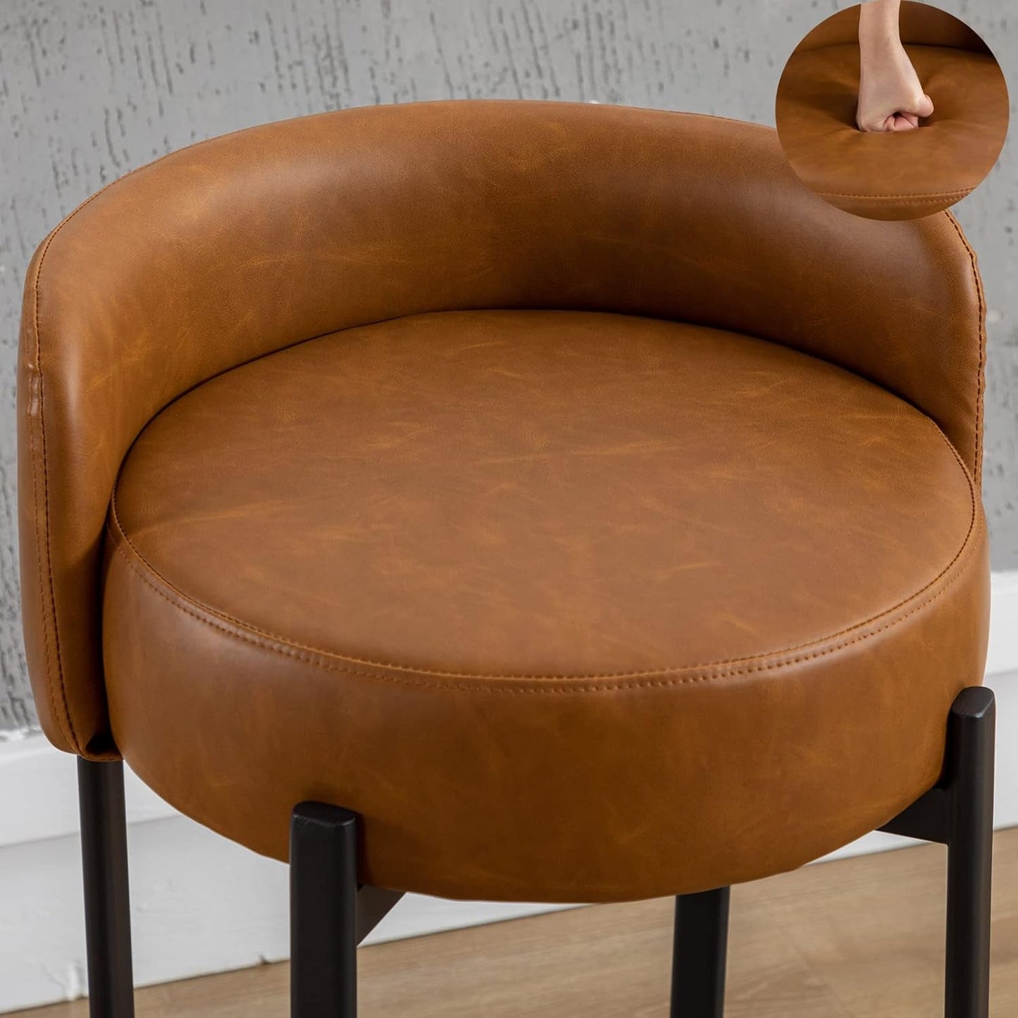 OrbitSeat 26" Round Counter Stools – Set of 2