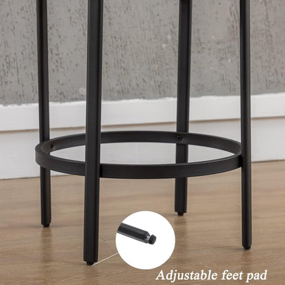 OrbitSeat 26" Round Counter Stools – Set of 2