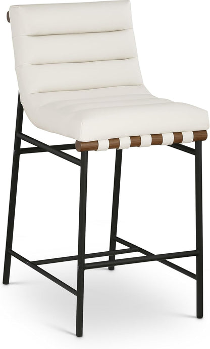 Verde 26"  Vegan Leather Counter Stool
