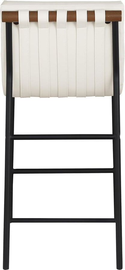 Verde 26"  Vegan Leather Counter Stool