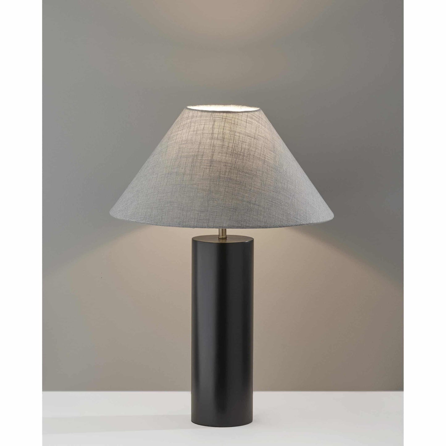 HavenCone 26" Natural Solid Wood Table Lamp