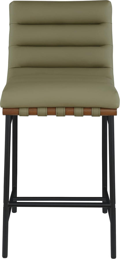 Verde 26"  Vegan Leather Counter Stool
