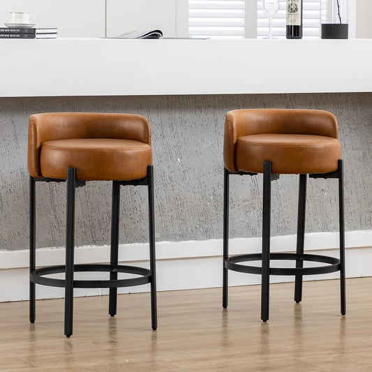 OrbitSeat 26" Round Counter Stools – Set of 2